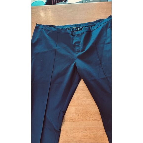 Isaac Mizrahi Live Navy Blue Womens Pants Size 30 WP - Picture 3 of 9